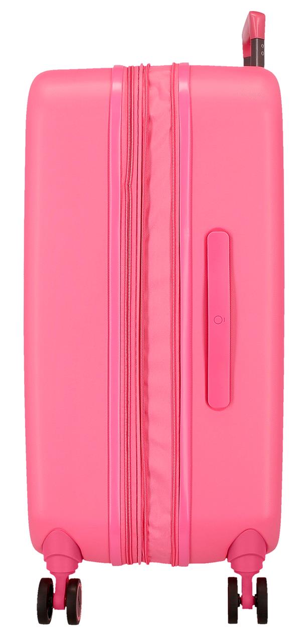 9629225 TROLLEY ABS 70cm. C/exp. 4r. ENSO Annie Fuchsia