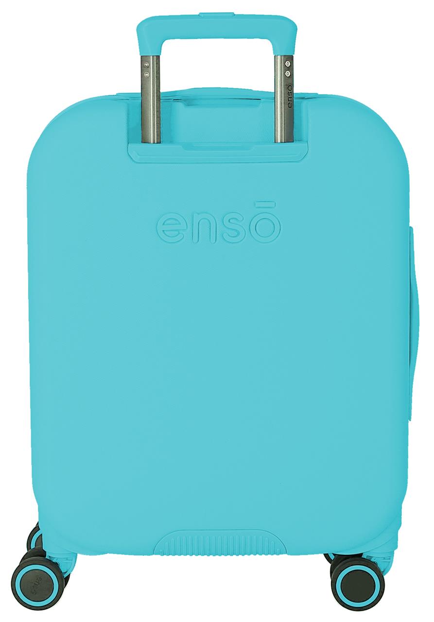 9949121 TROLLEY ABS 55CM.4R. LICORNE PARADISE BLEU TURQUOISE