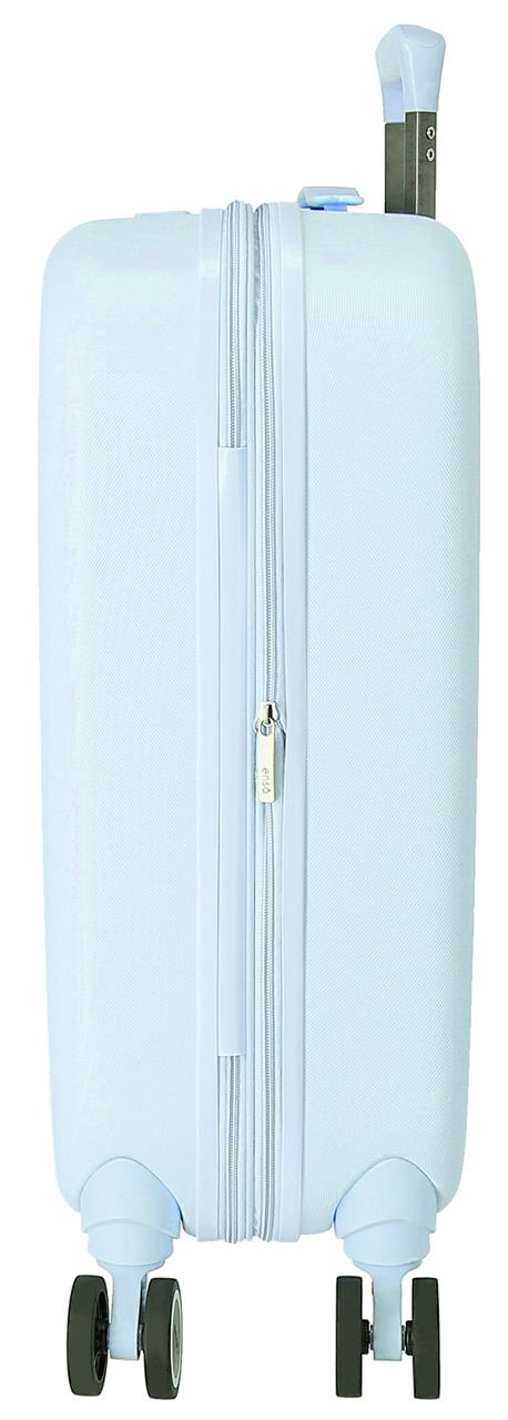 9978621 TROLLEY ABS 55CM.C/EXP.4R. ENSO HAPPINESS LICHTBLAUW