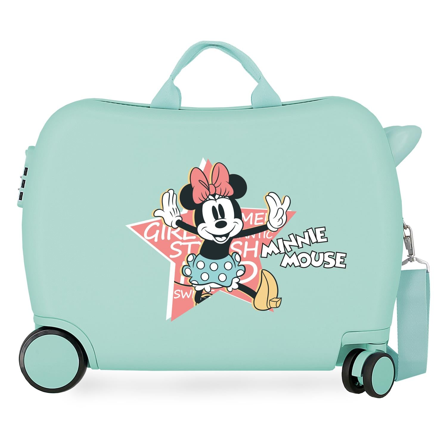 Maleta infantil Minnie That's easy Minnie 4 ruedas multidireccionales