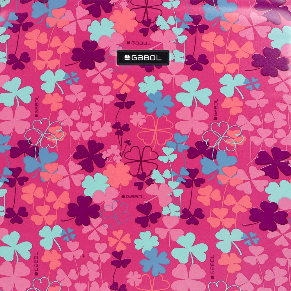 GABOL CABIN AND MEDIUM SUITCASE SET AND NECESER CLOVER