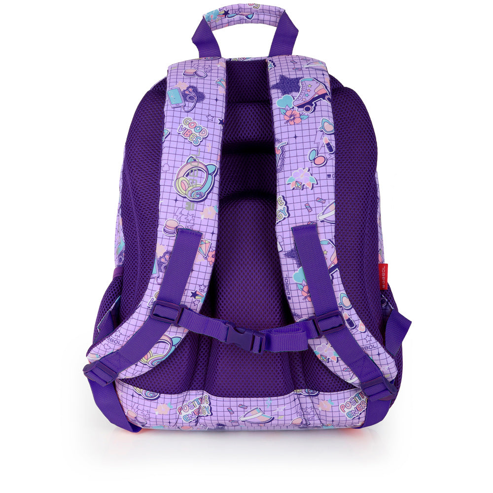 GABOL MOCHILA ESCOLAR CON 3 DEPARTAMENTOS FUNNY