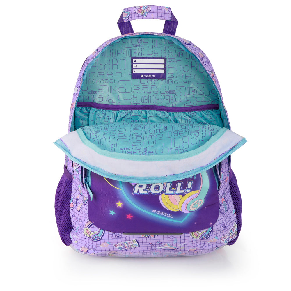 GABOL MOCHILA ESCOLAR CON 3 DEPARTAMENTOS FUNNY