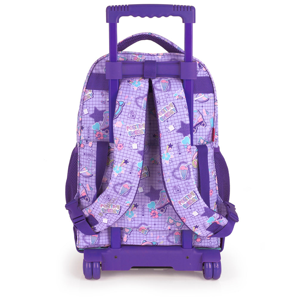 Sac à dos avec des roues amovibles drôles