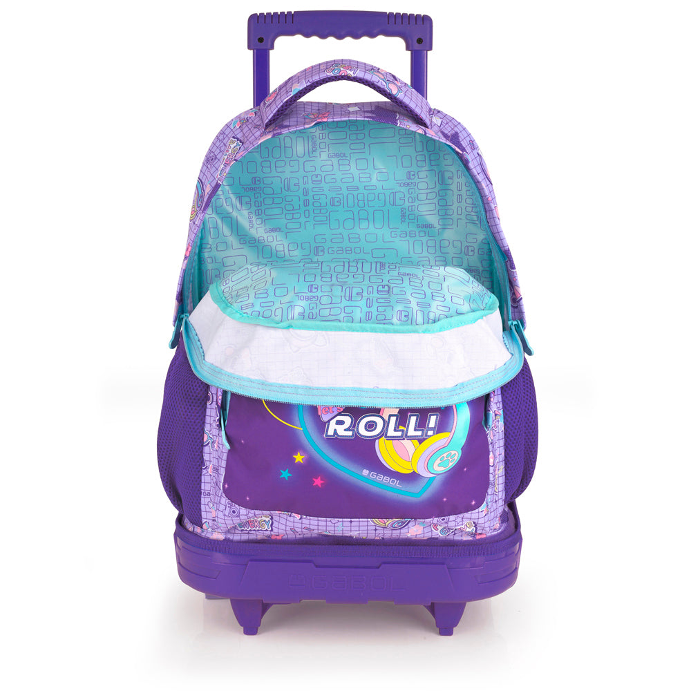 Sac à dos avec des roues amovibles drôles