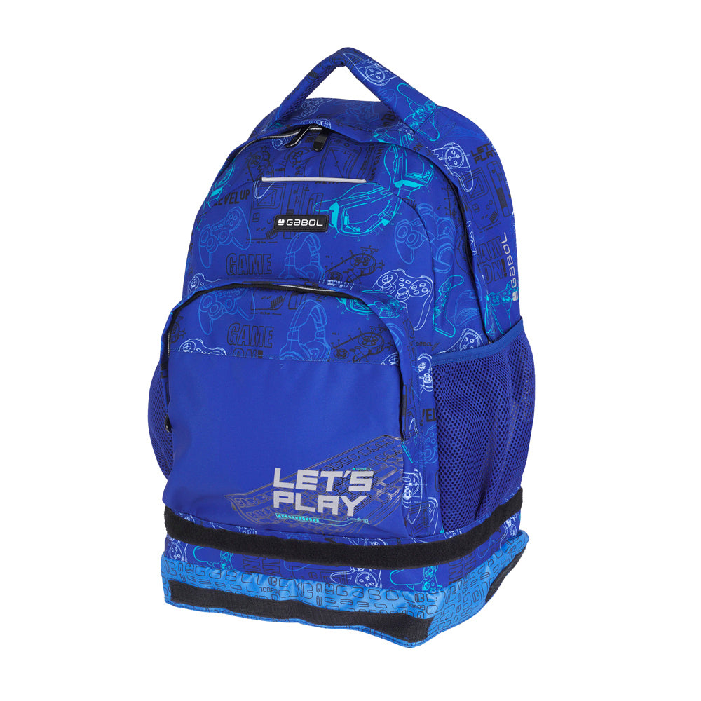 GABOL MOCHILA ESCOLAR CON RUEDAS DESMONTABLE GAMING
