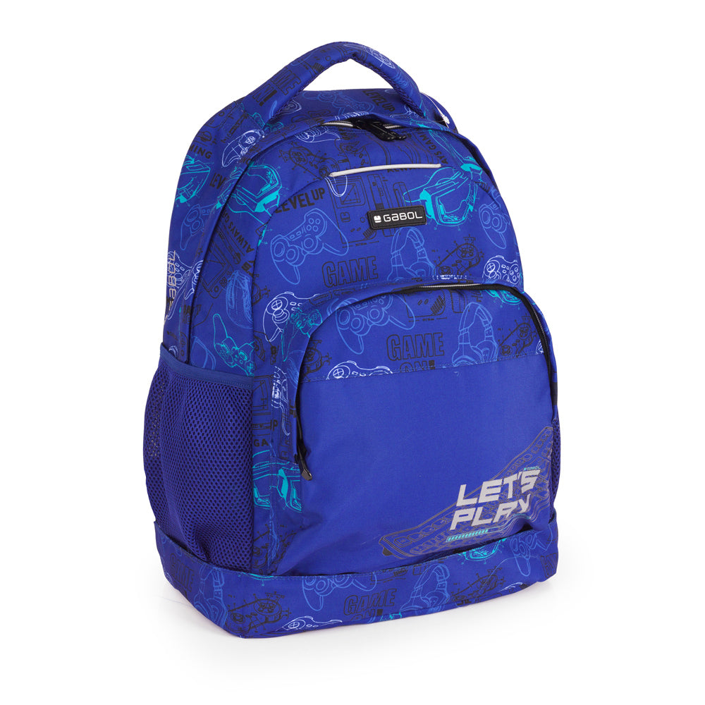 GABOL MOCHILA ESCOLAR CON RUEDAS DESMONTABLE GAMING