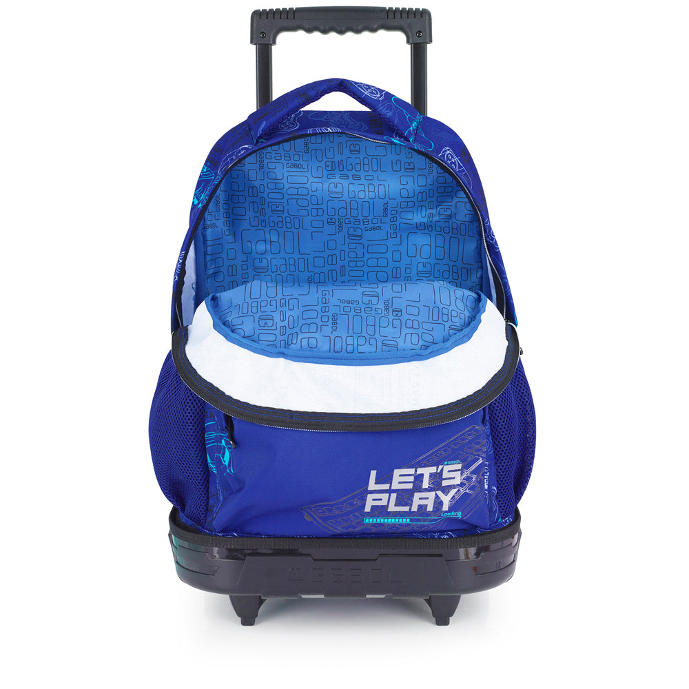 GABOL MOCHILA ESCOLAR CON RUEDAS DESMONTABLE GAMING