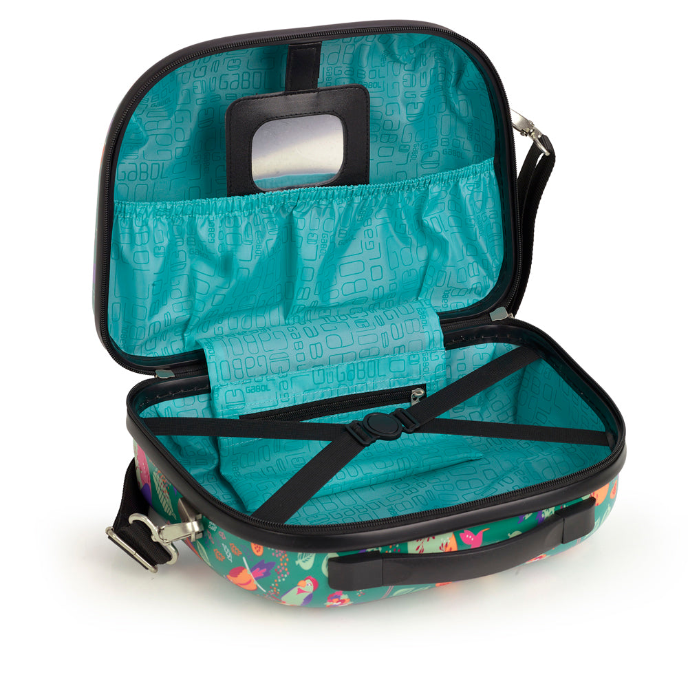 GABOL ENSEMBLE VALISE CABINE ET MOYENNE ET NECESER LA VIE