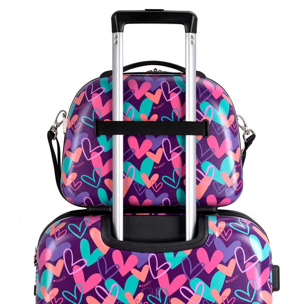 GABOL ENSEMBLE VALISE CABINE ET MOYENNE ET NECESER KOKORO