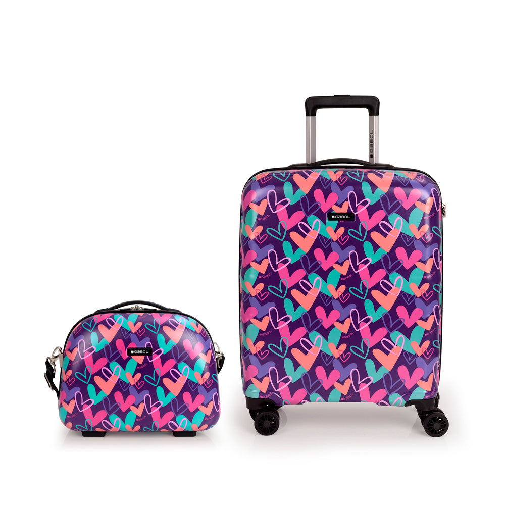 GABOL JEU DE Valise cabine et NECESER KOKORO