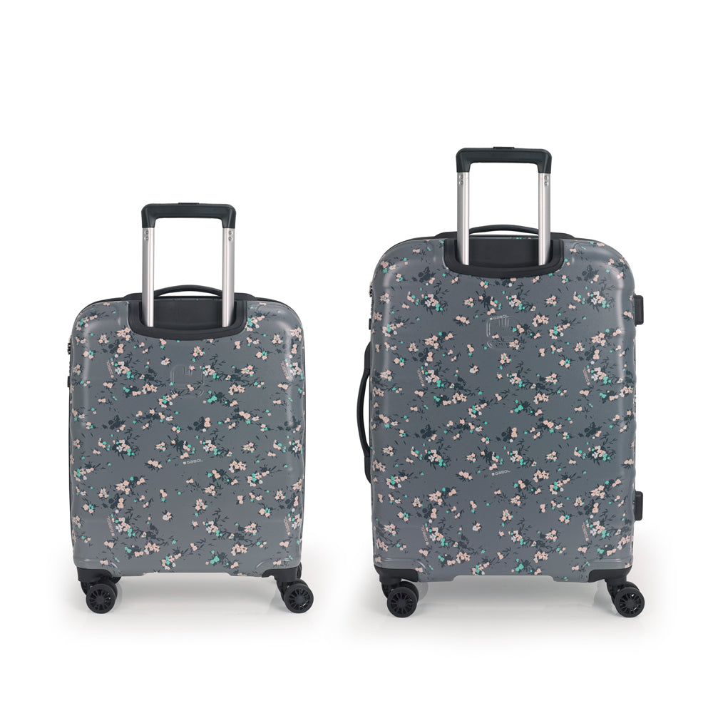 GABOL SET OF 2 CABIN AND MEDIUM SUITCASES SECRET
