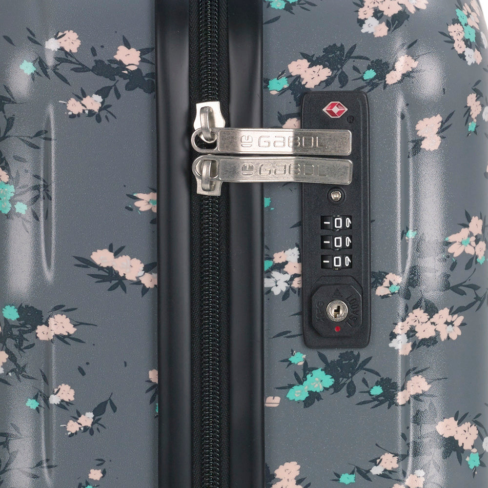 GABOL CABIN AND MEDIUM SUITCASE SET AND NECESER SECRET