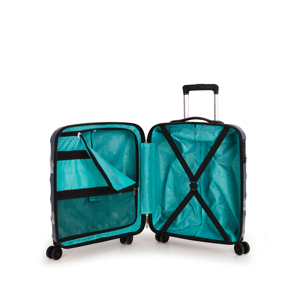 GABOL SET OF 2 CABIN AND MEDIUM DASH SUITCASES