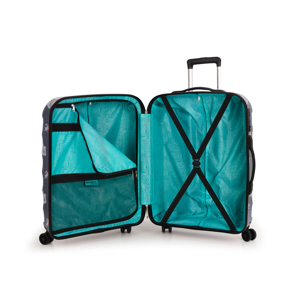 GABOL SET OF 2 CABIN AND MEDIUM DASH SUITCASES