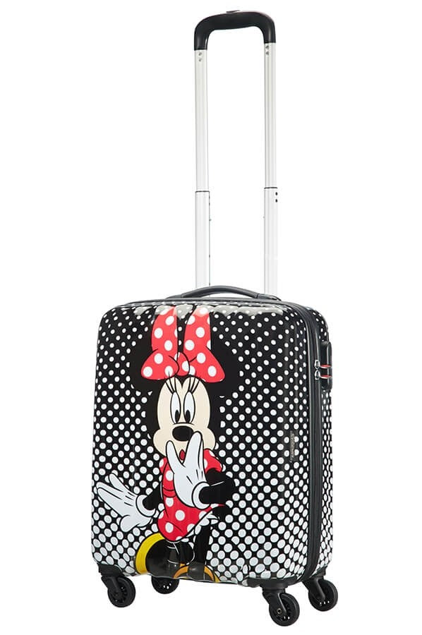 Mala de cabine spinner 4 rodas Minnie Polka Dot Disney Legends