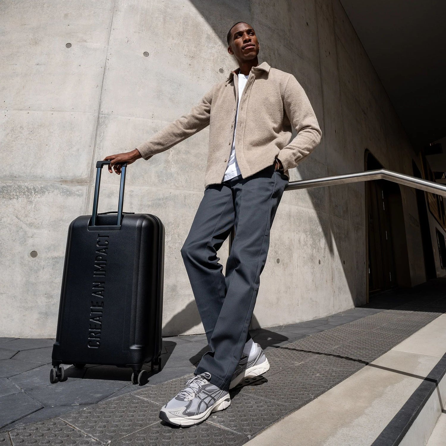 GOT BAG MALETA RE-SHELL CHECKED 78cm - MATERIAL RECICLADO