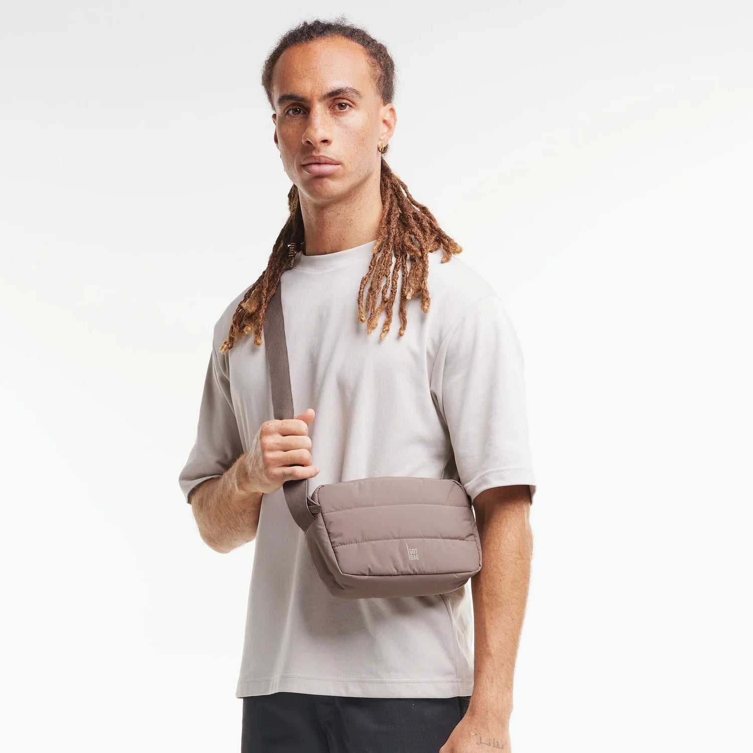 GOT BAG PUFFER CROSSBODY BAG MONOCHROME