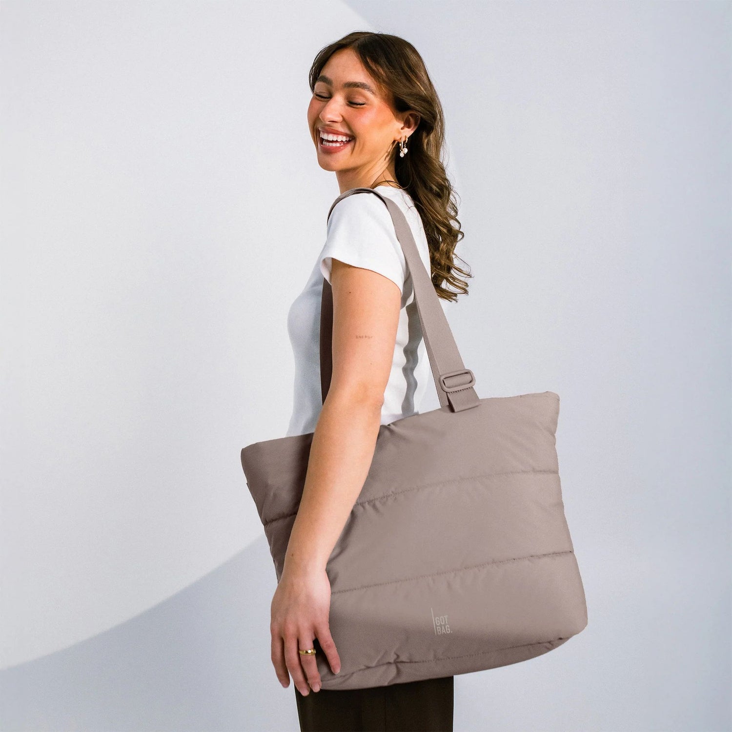 GOT BAG Puffer TOTE Bag monochrome