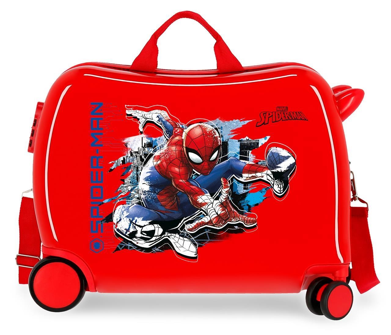 2419864 MALETA INF.ABS 4R.SPIDERMAN GEO CZERWONY