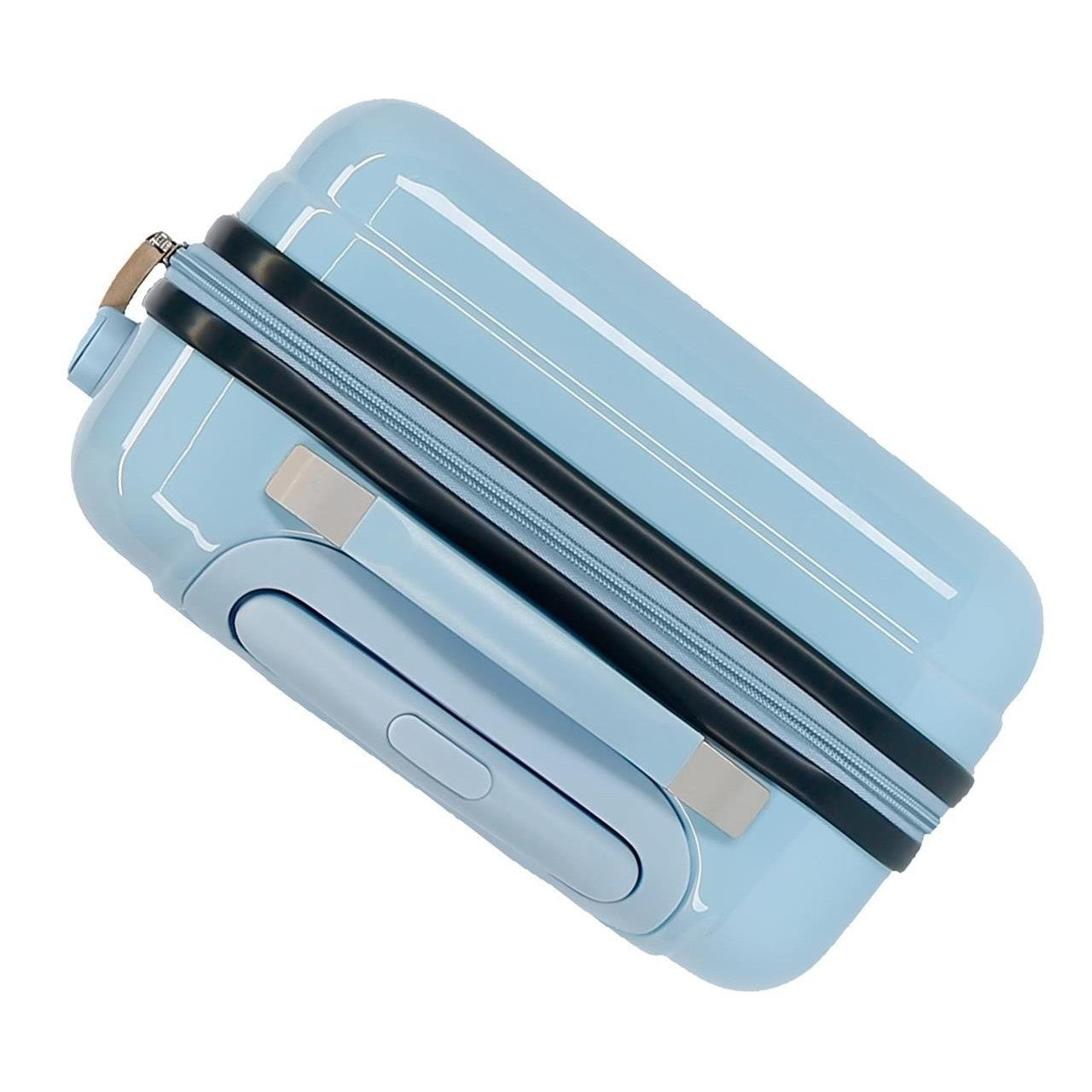 Valise cabine FROZEN TRUST YOUR JOURNEY Rigide 55CM Bleu 1