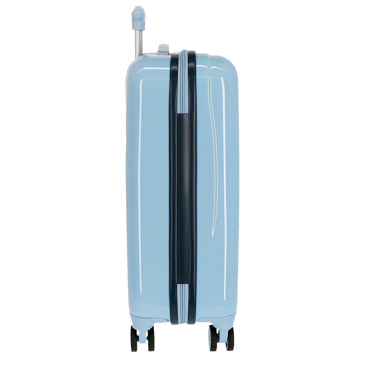 Valise cabine FROZEN TRUST YOUR JOURNEY Rigide 55CM Bleu 1