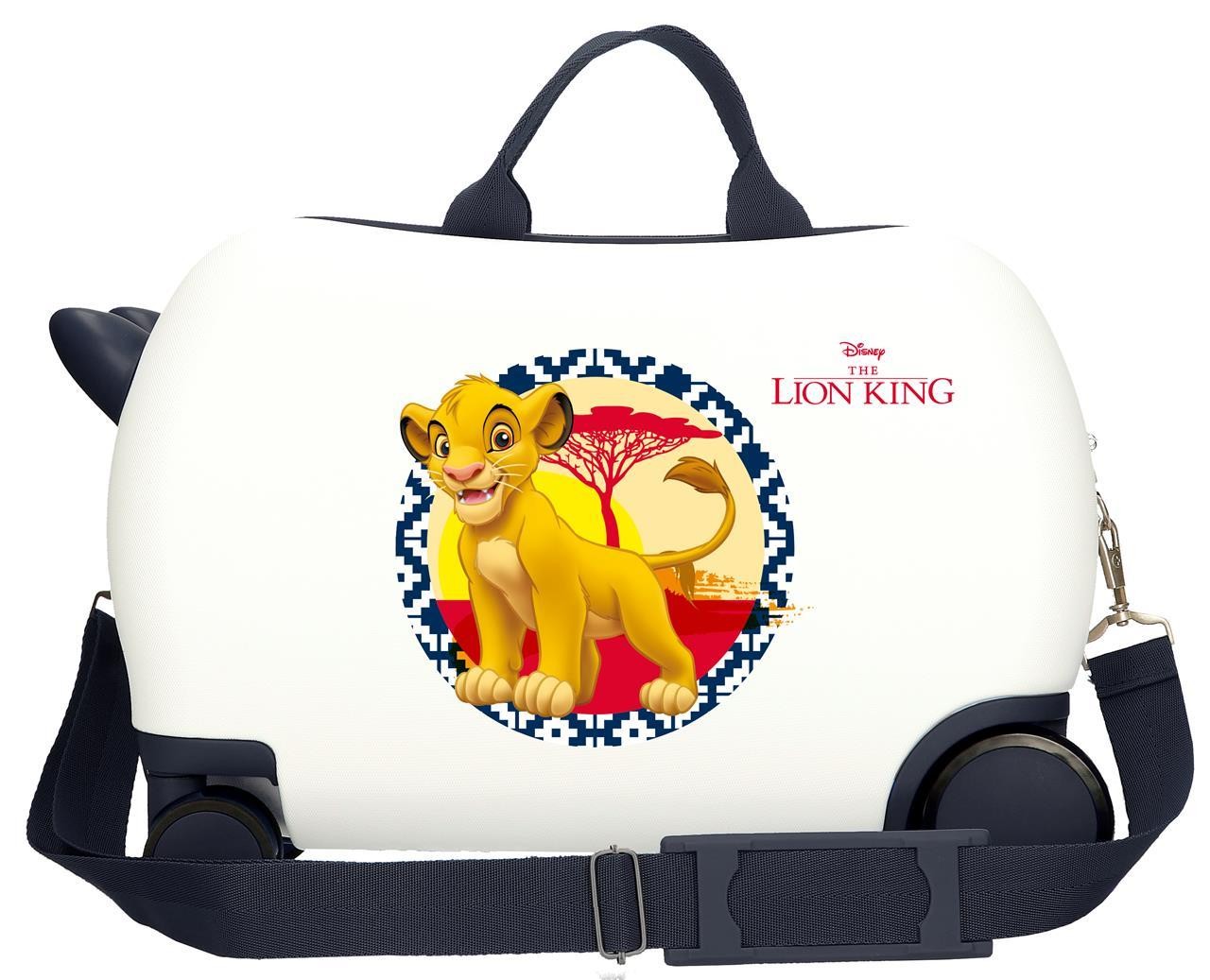 2441062 Maleta INF.ABS 4R.(2 MULTI.) 45CM. THE LION KING Blah