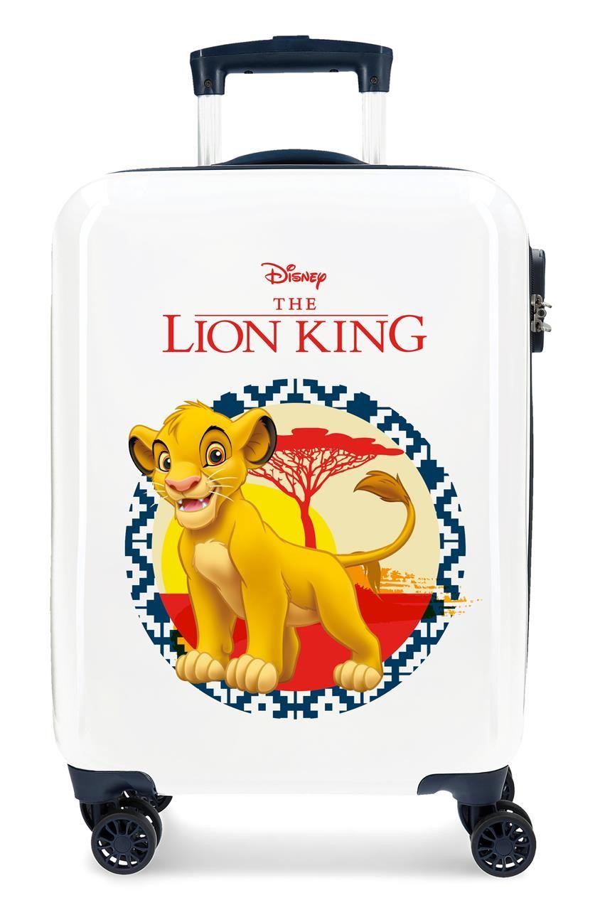 2448762 TROLLEY ABS 55CM.4R,THE LION KING BLUE
