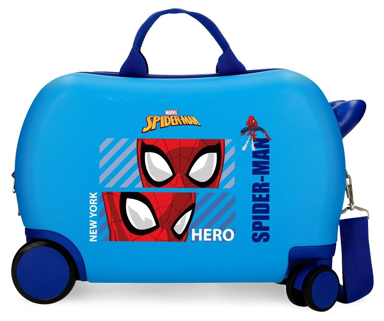 2451021 Maleta INF.ABS 4R.(2 MULTI.) 45CM. SPIDERMAN HERO