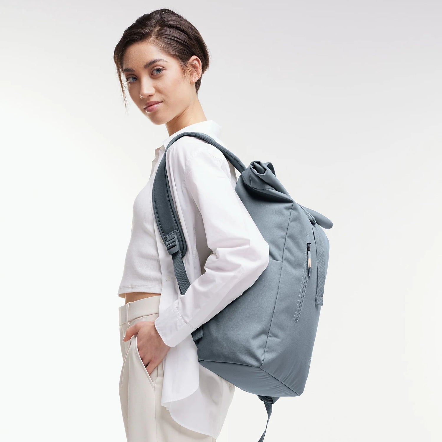 J'ai un sac à dos ROLLTOP Monochrome facile