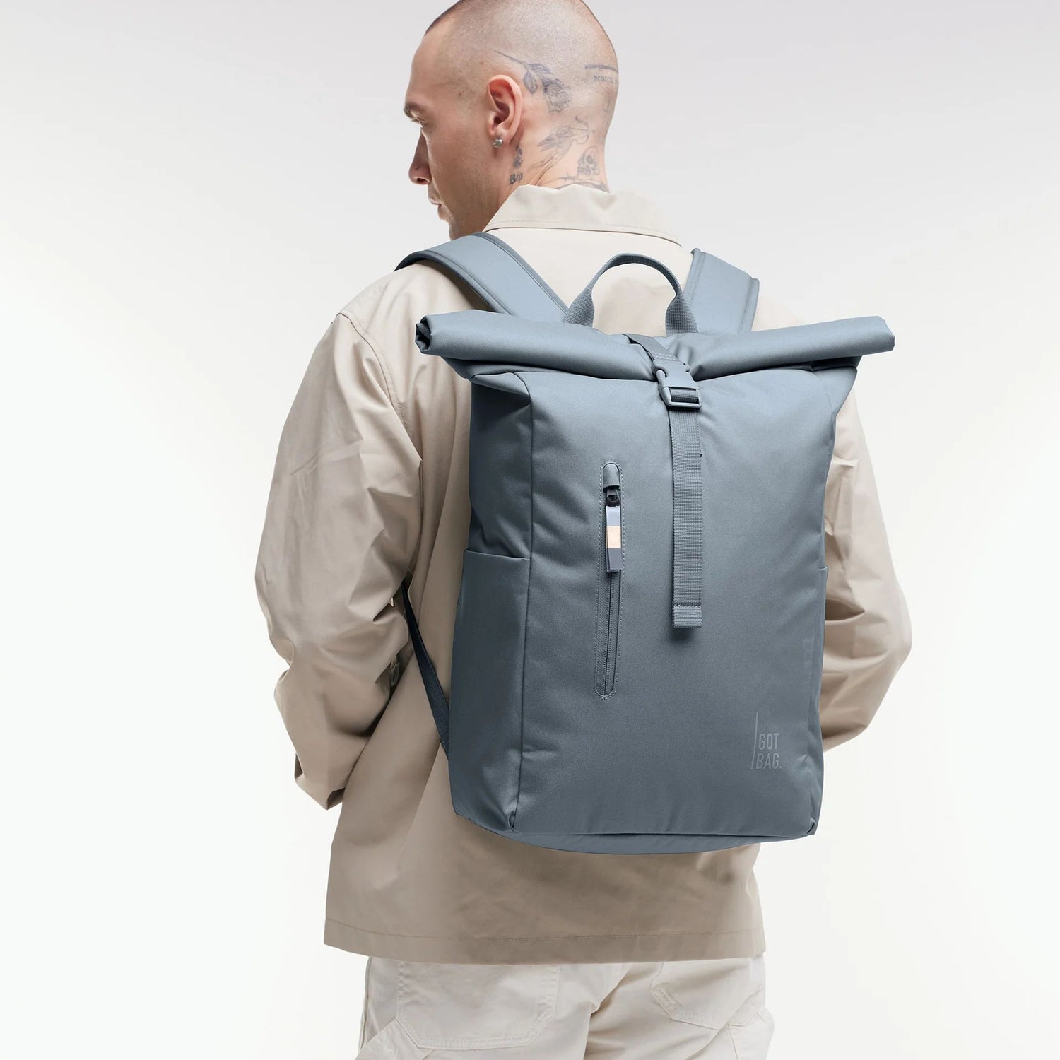 J'ai un sac à dos ROLLTOP Monochrome facile