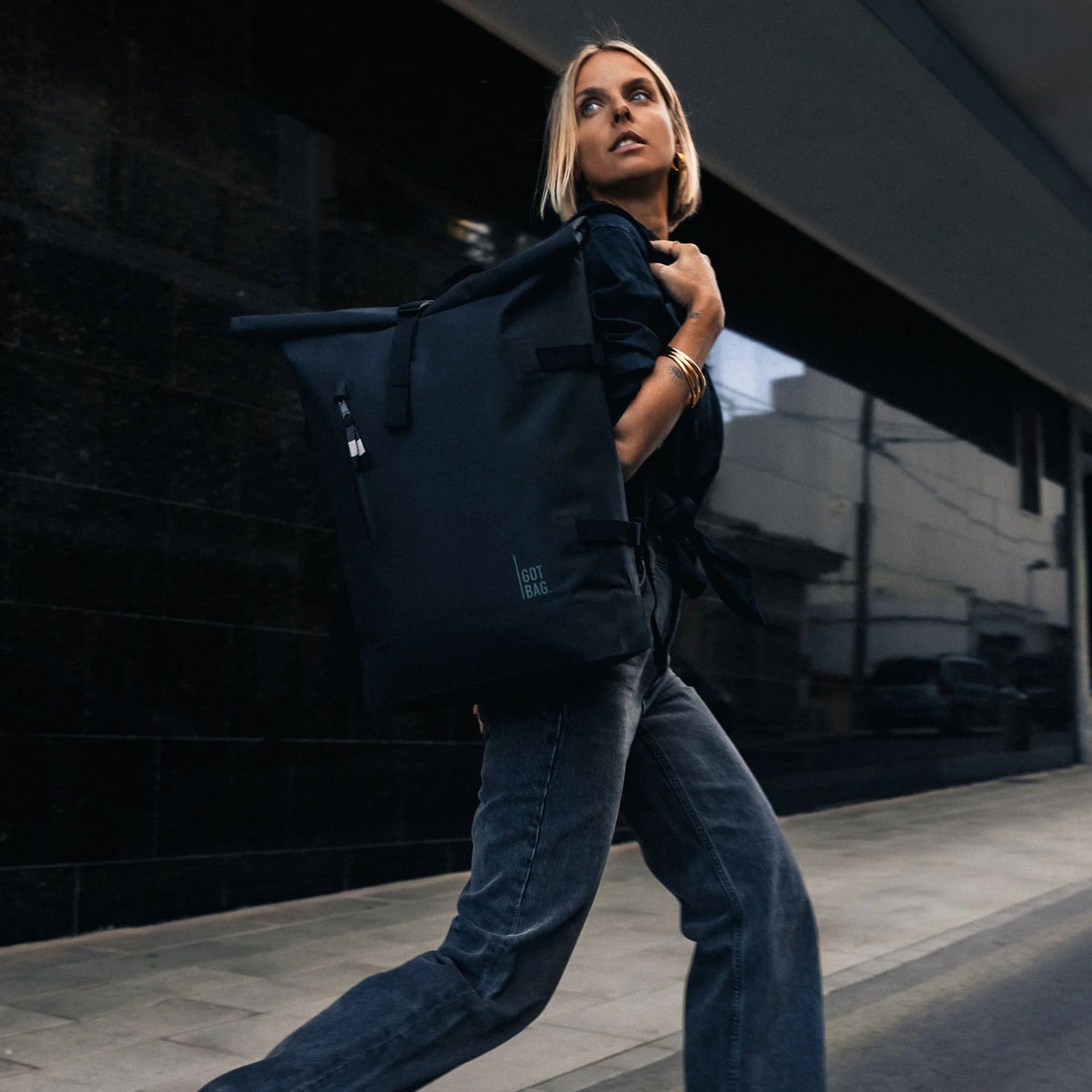 GOT BAG Backpack ROLLTOP 2.0 monochrome