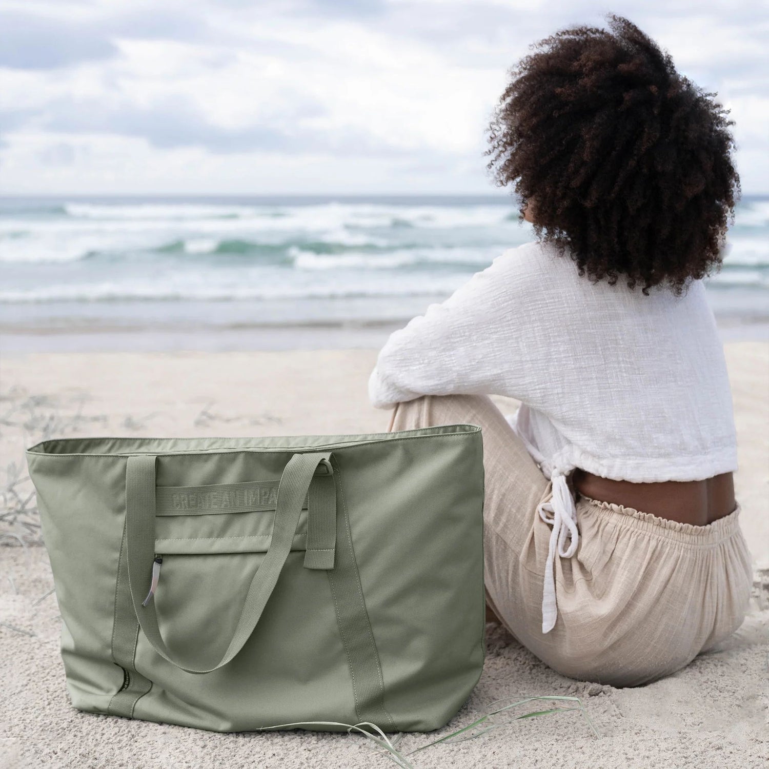 GOT BAG TOTE BAG LARGE MONOCHROME