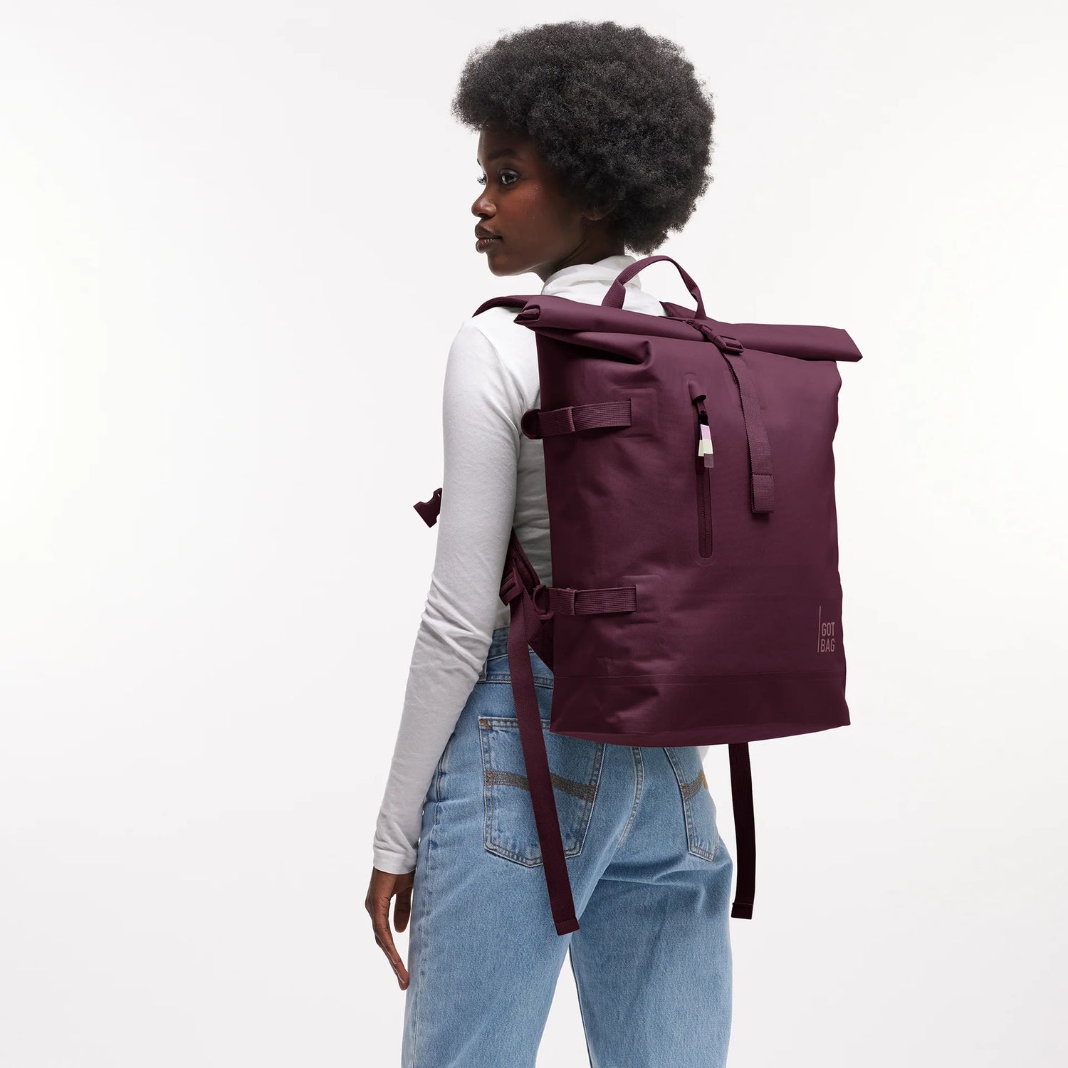 GOT BAG Backpack ROLLTOP 2.0 monochrome