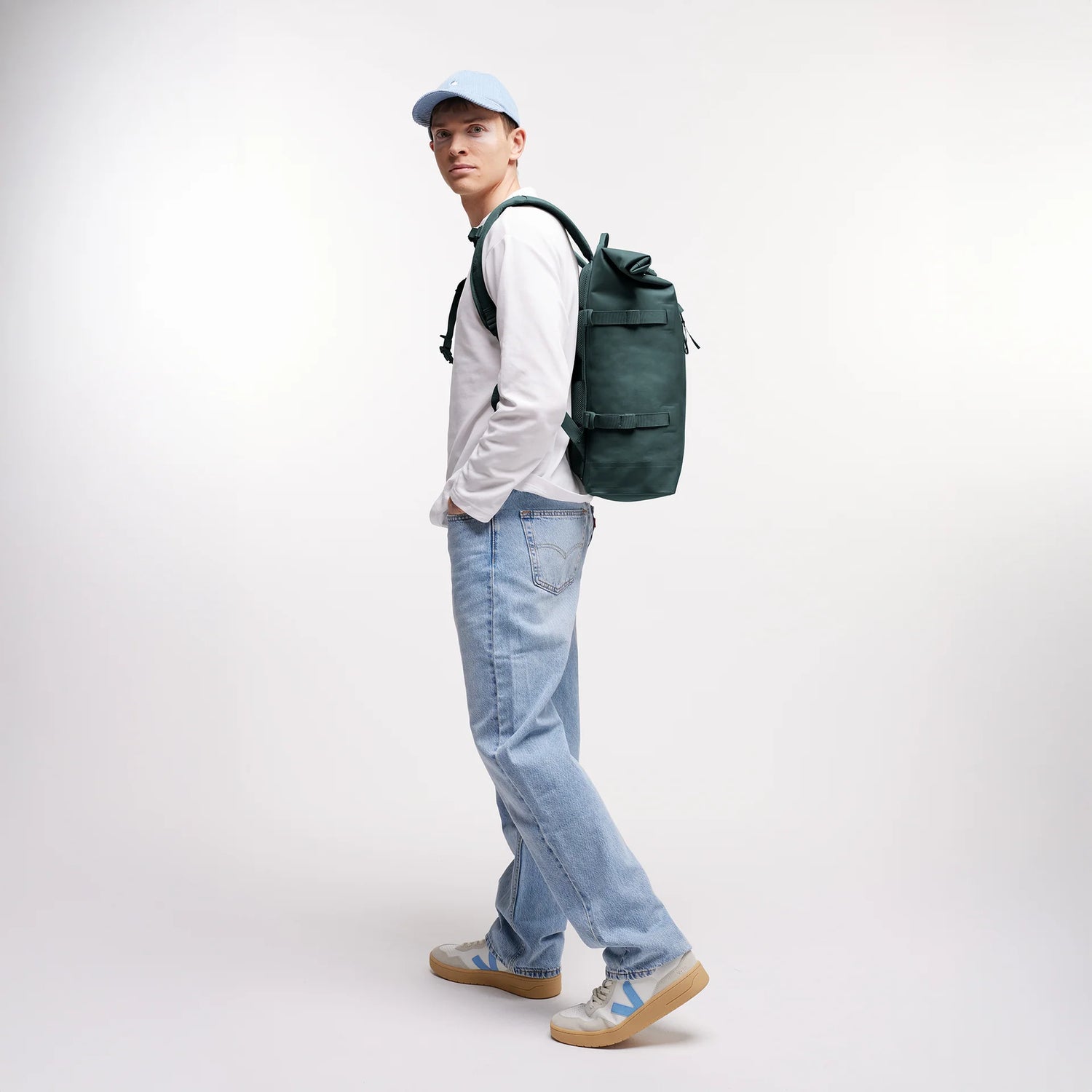 Tenho mochila de bolsa ROLLTOP 2.0 monocromático