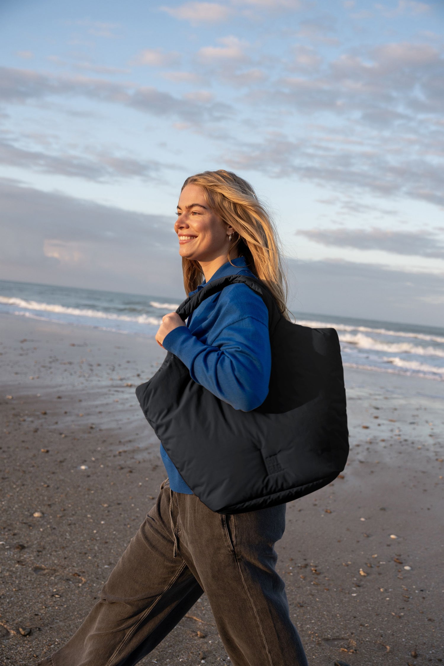 GOT BAG CLOUD TOTE BAG MONOCHROME