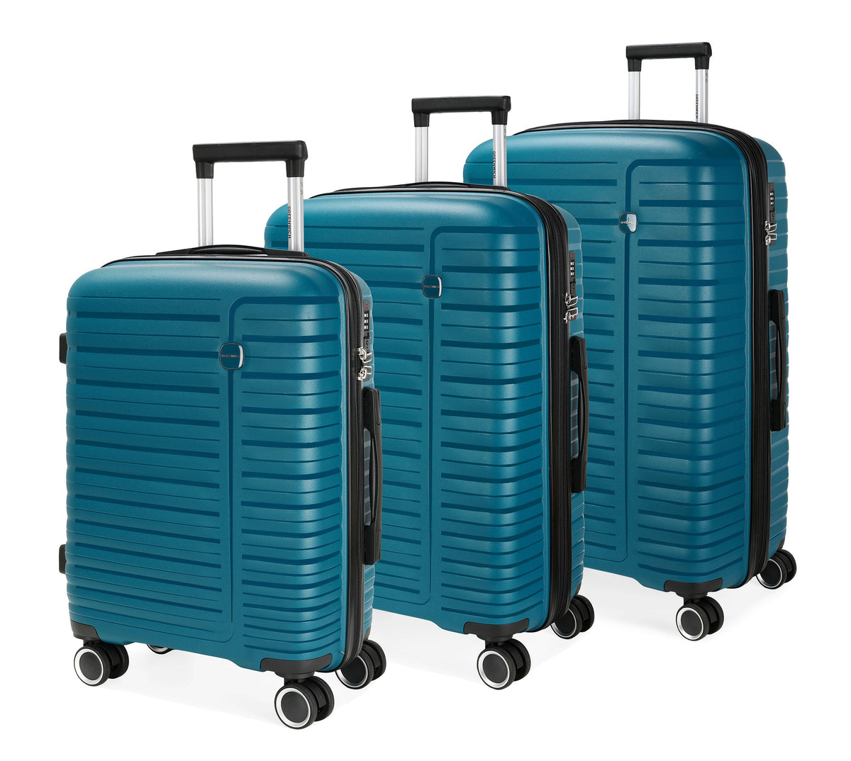 GREENWICH set von erweiterbaren Koffern JAKARTA