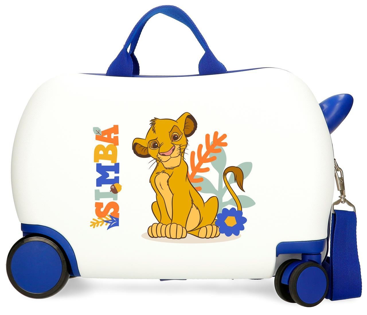 2651021 Maleta INF.ABS 4R.(2 MULTI.) 45CM. SIMBA COLORS