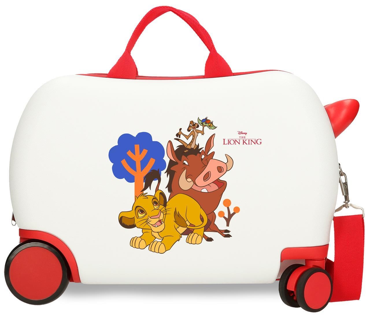 2651023 Maleta INF.ABS 4R.(2 MULTI.) 45CM.SIMBA & FRIENDS