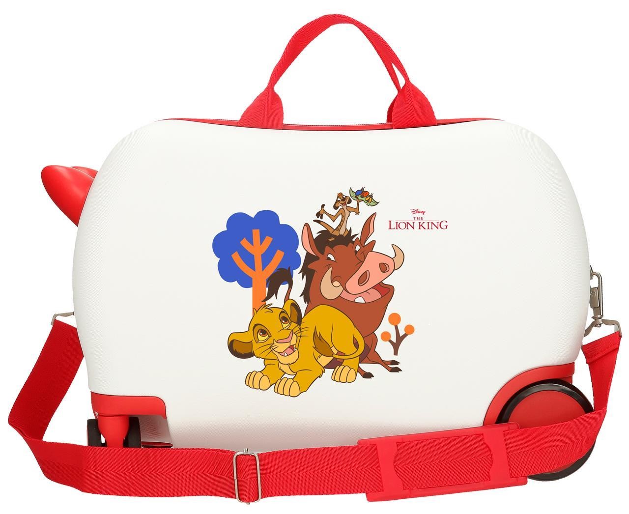 2651023 Maleta INF.ABS 4R.(2 MULTI.) 45CM.SIMBA & FRIENDS