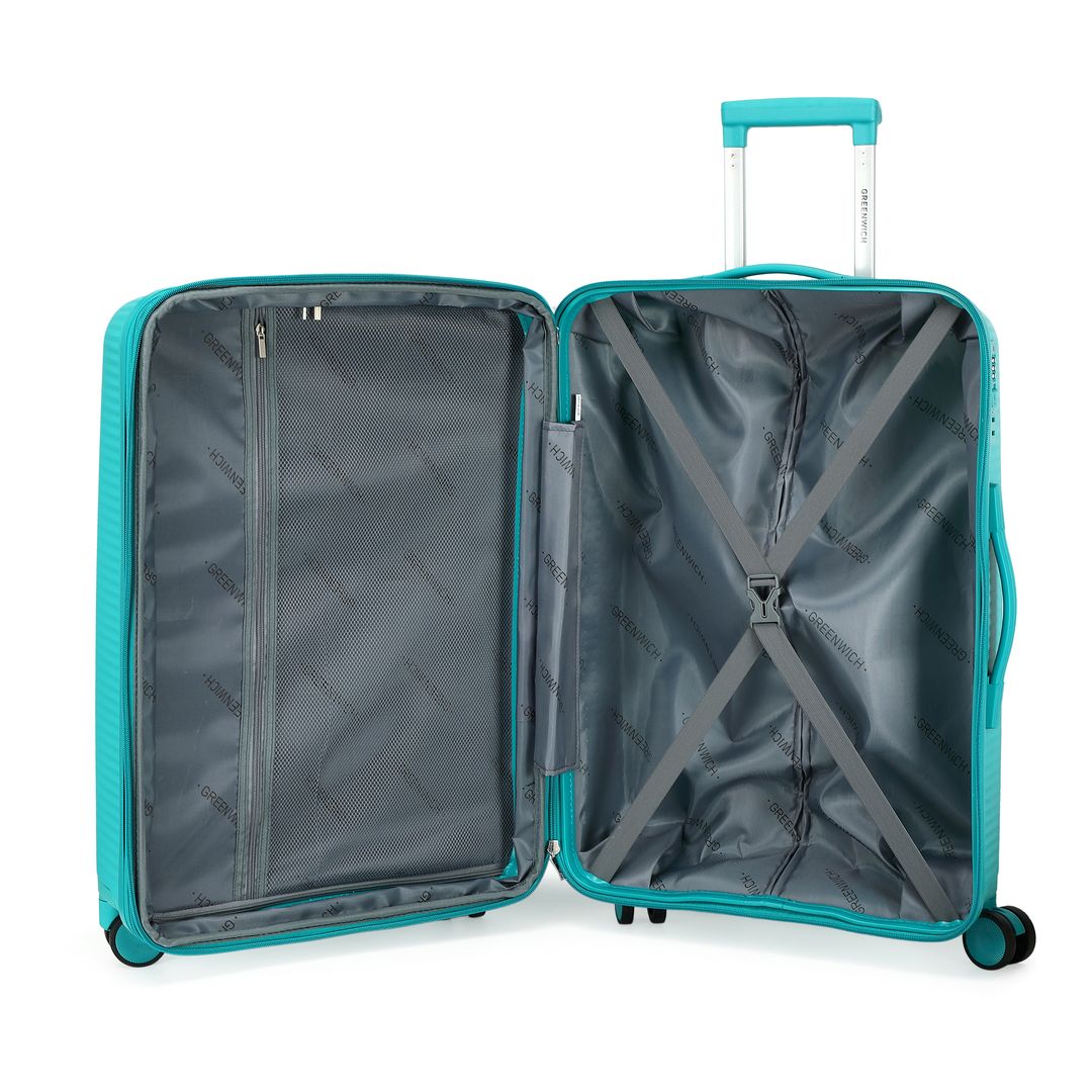 GREENWICH Medium suitcase with EXTENSIBLE ARUBA 66CM