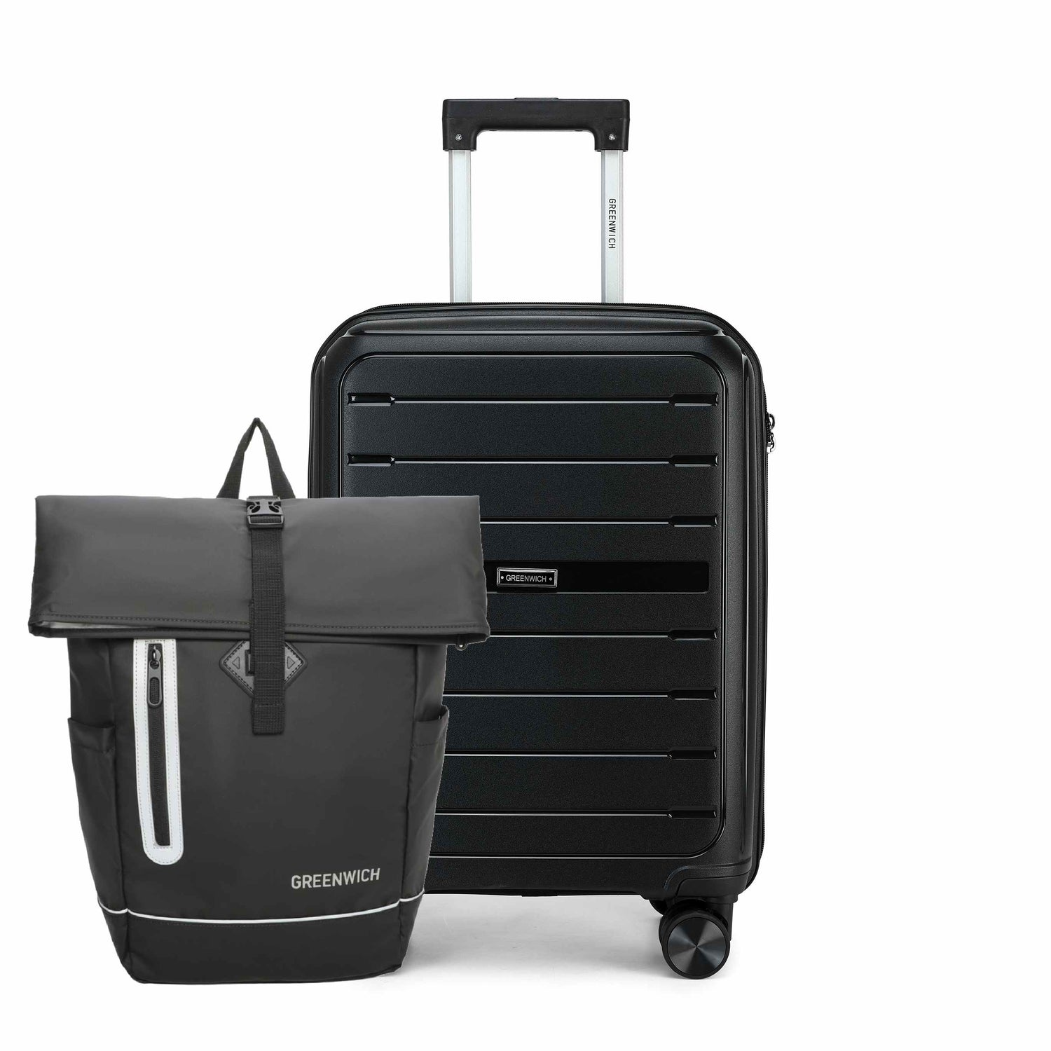 Pack Valigia da cabina STOCCOLMA + zaino rolltop FABER