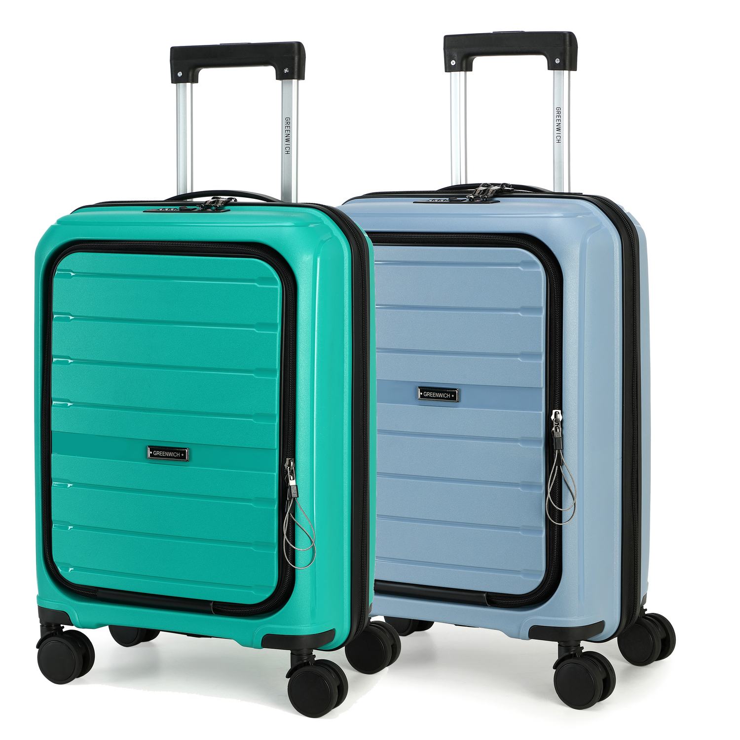 GREENWICH SET MALETA 2X CABINA CON BOLSILLO ESTOCOLMO