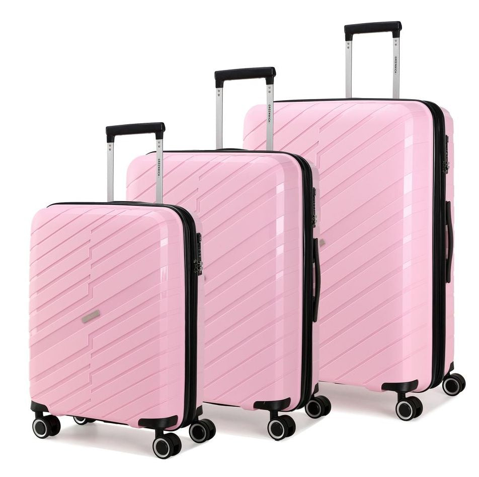 Set des valises TSA VALENCIA de Polipropileno - Greenwich