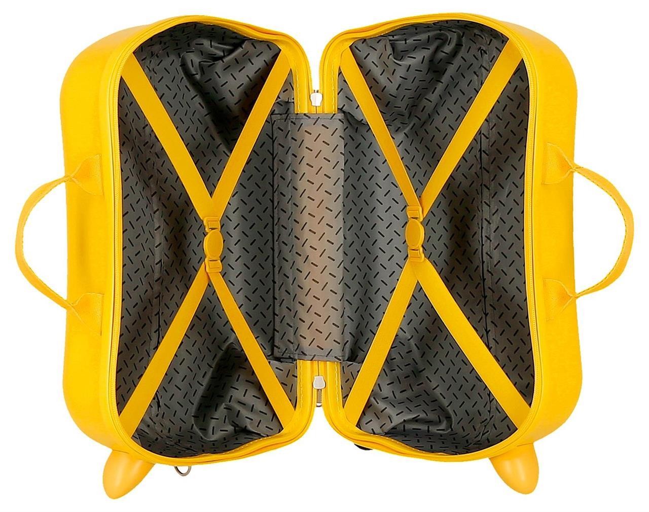 2921022 Maleta INF.ABS 4R.(2 MULTI.) 45CM. MICKEY 3D OKER