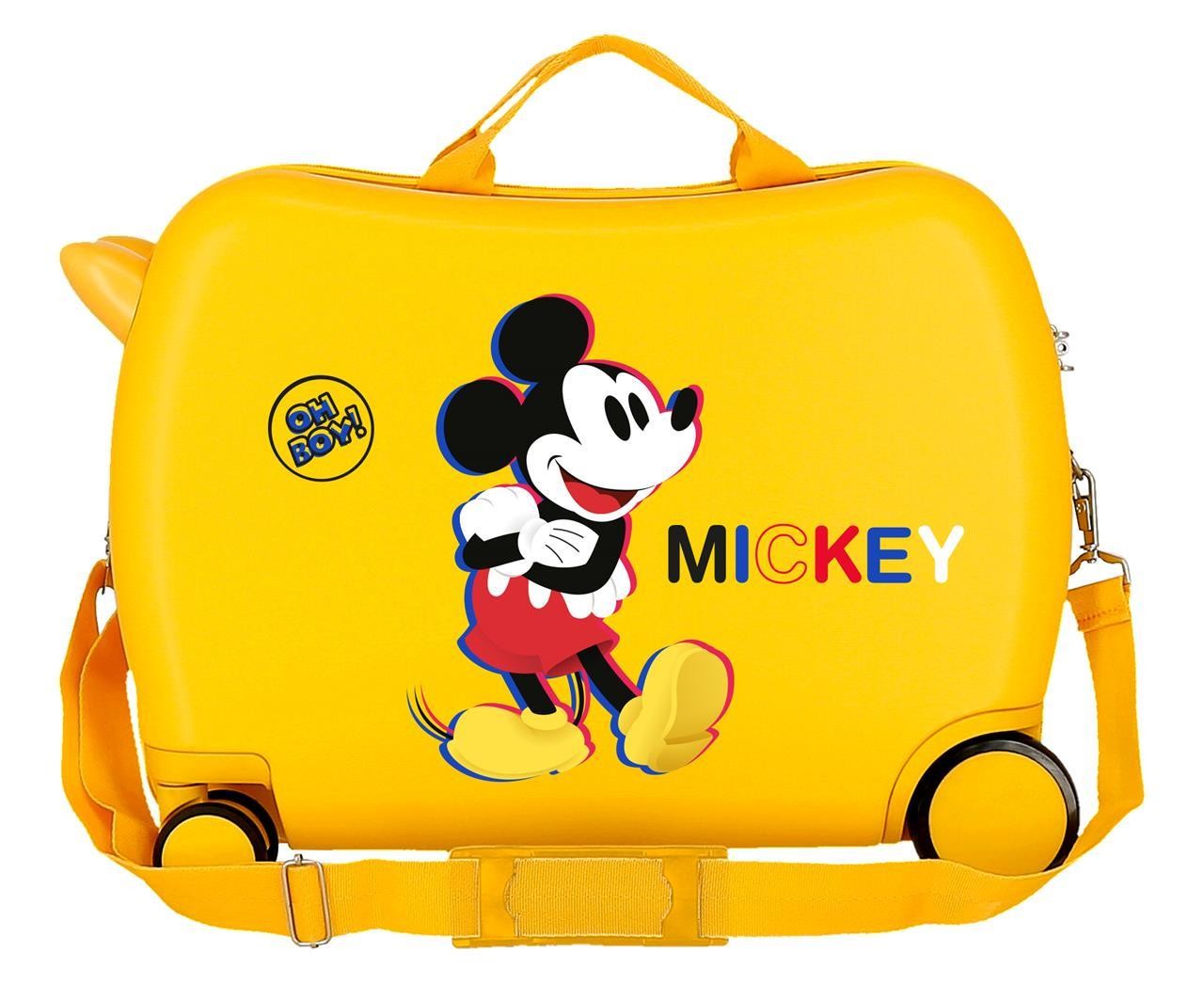 2929822 Maleta INF.ABS 4R. (2 MULTI) MICKEY 3D OCHER