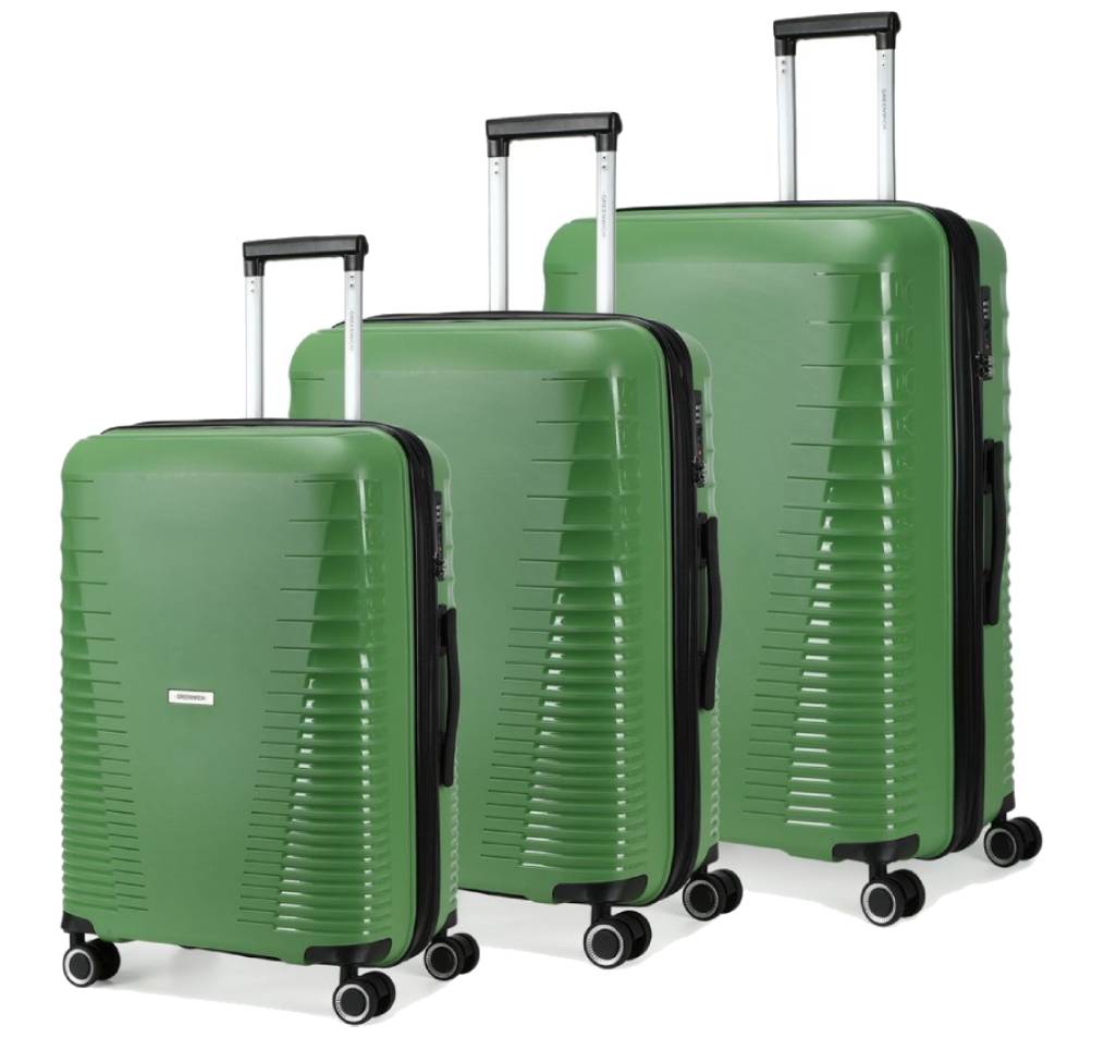 SET Of suitcases MANILA Extensibles of POLIPROPILENO GREENWICH