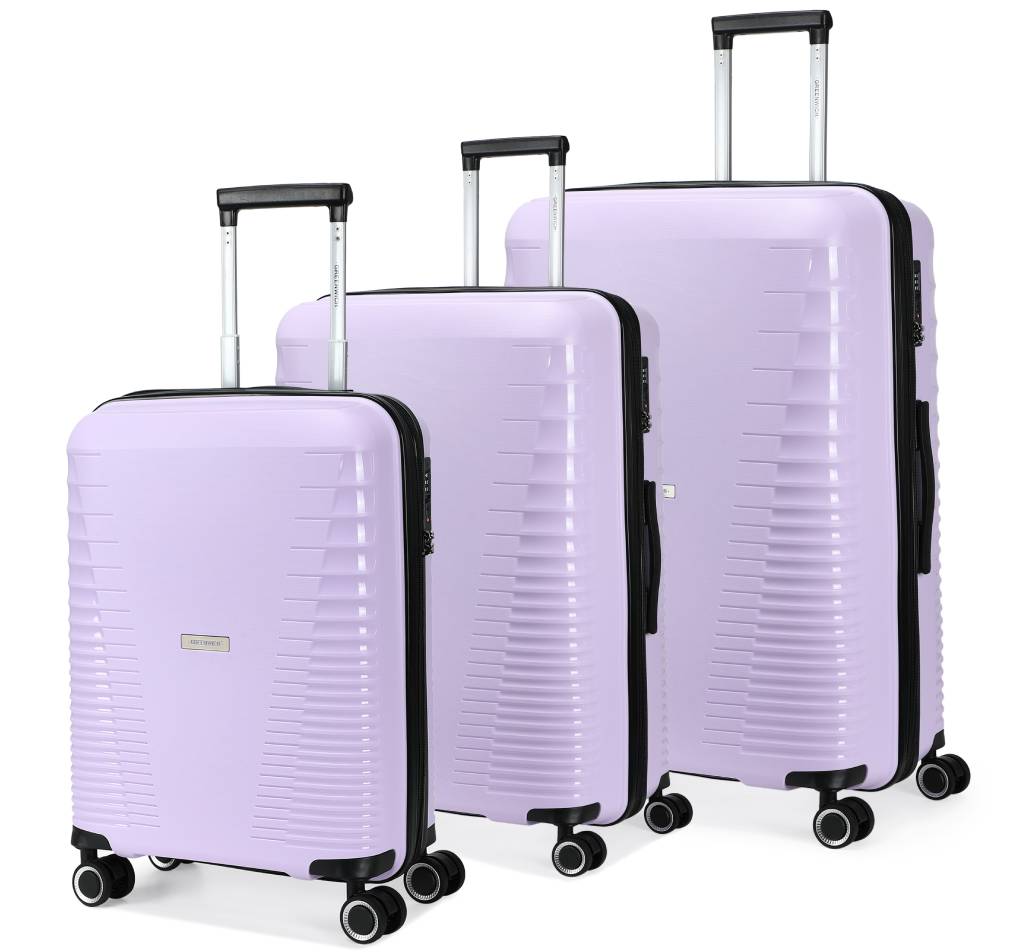 SET Of suitcases MANILA Extensibles of POLIPROPILENO GREENWICH