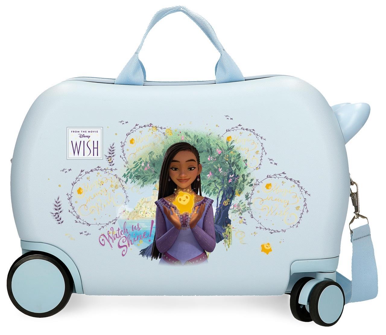 2981021 Maleta INF.ABS 4R.(2 MULTI.) 45CM. WISH- WATCH US SH