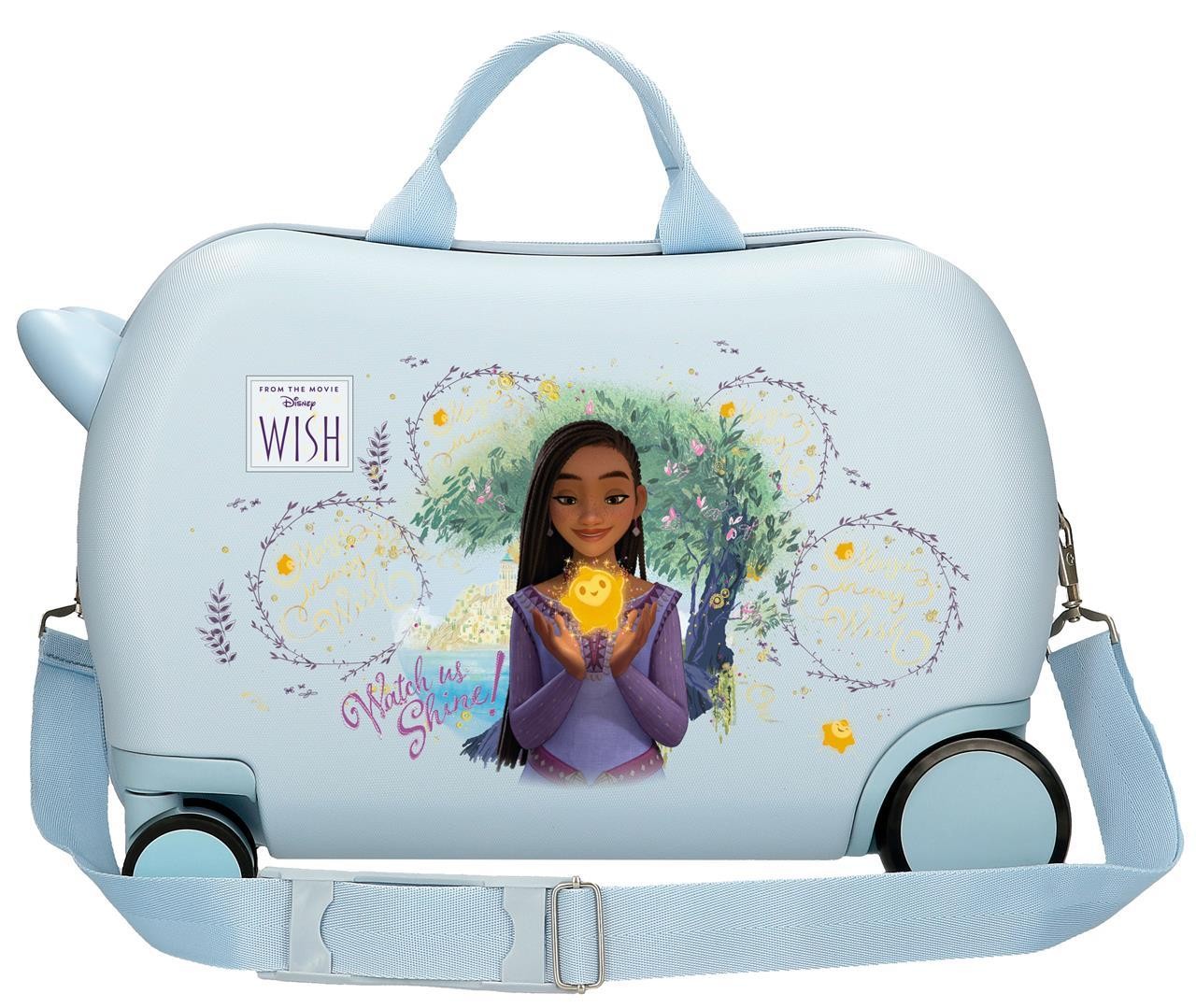 2981021 Maleta INF.ABS 4R.(2 MULTI.) 45CM. WISH- WATCH US SH